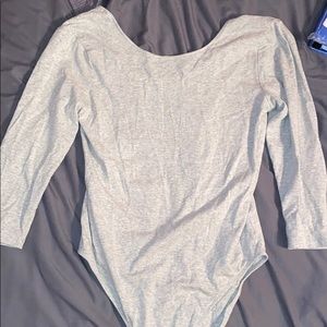 Light grey gap bodysuit